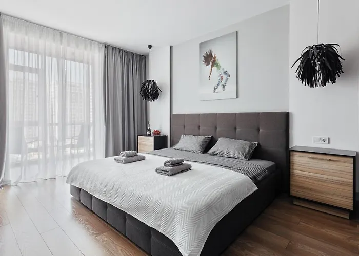 Grey Apartment In 14 Floor